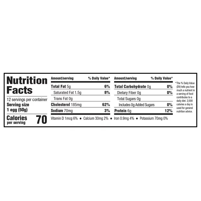 Marketside Organic CageFree Large Brown Eggs, 12 Count Jarasim